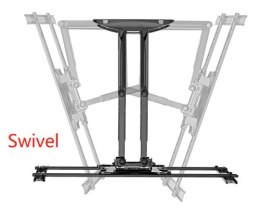 GEMBIRD UCHWYT ŚCIENNY REGULOWANY LCD 40