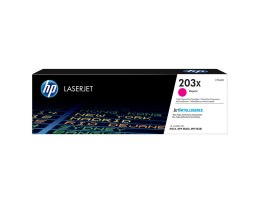 HP 203X oryginalny wkład LaserJet z purpurowym tonerem o dużej pojemności