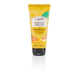 I Love Scented Hand & Nail Cream nawilżający krem do dłoni i paznokci Exotic Fruit 100ml