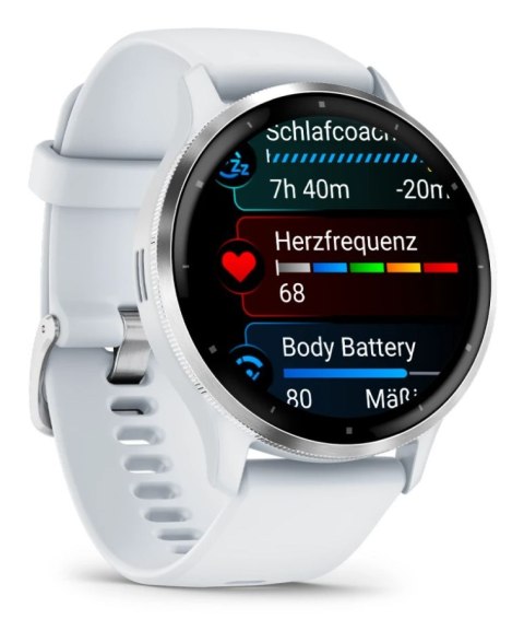 Zegarek sportowy Garmin Venu 3 AMOLED 45mm Biały