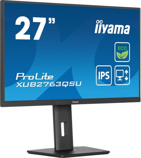 Monitor IIYAMA 68.6cm (27") XUB2763QSU-B1 16:9 HDMI+DP+USB IPS Lift