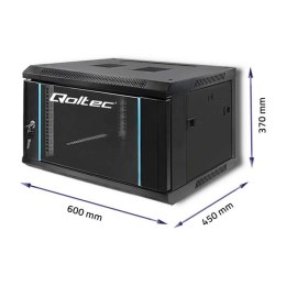 Qoltec Szafa RACK 19