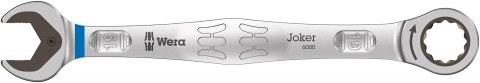 Klucz płasko-oczkowy z grzechotką Joker 19