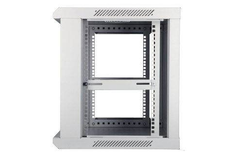 Extralink Szafa rack 9U 600x450 Szara montowana na ścianie