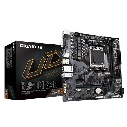 Gigabyte B650M S2H płyta główna AMD B650 Gniazdo AM5 micro ATX