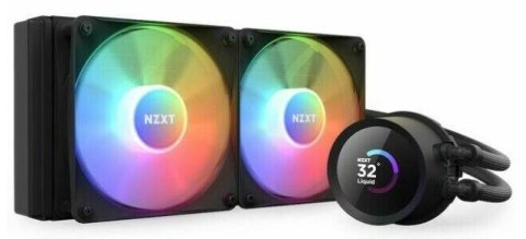 NZXT Kraken 240 RGB Procesor Chłodnica cieczy all-in-one 12 cm Czarny 1 szt.