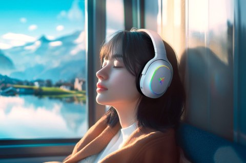 Zestaw słuchawkowy Razer Barracuda X Chroma Biały