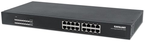 Switch Gigabit 16x 1000Mbps RJ45 PoE/PoE+ 220W Rack 19