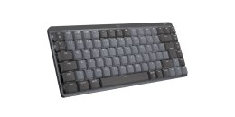 Logitech 920-010780 klawiatura Biuro RF Wireless + Bluetooth QWERTY Amerykański międzynarodowy Grafitowy, Szary