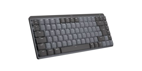 Logitech 920-010780 klawiatura Biuro RF Wireless + Bluetooth QWERTY Amerykański międzynarodowy Grafitowy, Szary