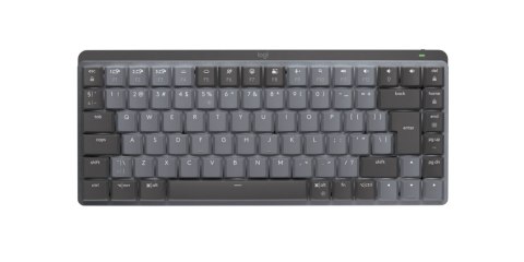 Logitech 920-010780 klawiatura Biuro RF Wireless + Bluetooth QWERTY Amerykański międzynarodowy Grafitowy, Szary