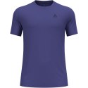 Bielizna termoaktywna z krótkim rękawem Odlo BL TOP crew neck l/s MERINO 160 roz. M Niebieska