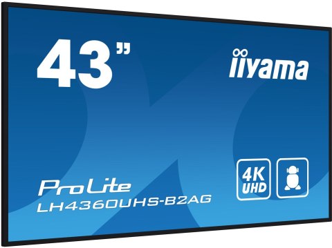 Monitor Iiyama 43 LH4360UHS-B2AG HDMI USB - 107.9 cm - 42.5"