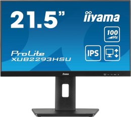 Iiyama Display 22 XUB2293HSU-B7 IPS - Płaski Ekran - 54.6 cm