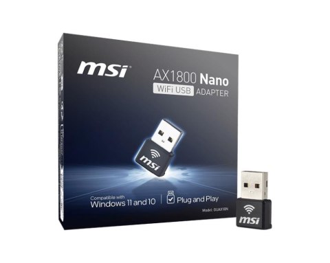 Karta sieciowa MSI 302-8ZE30XE-000 NANO. Wifi 6