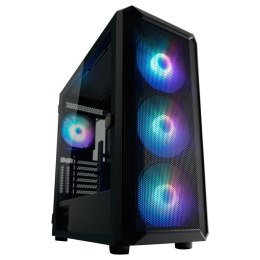 LC-Power Gaming 804B - Midi Tower - obudowa PC - ATX - micro ATX - Mini-ITX - Metal - Plastik - Szkło hartowane - 16 cm
