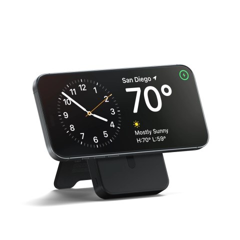 Powerbank Satechi OntheGo Powerbank 10K - magnetyczny powerbank z podstawką 10k mAh kompatybilny z MagSafe i Qi2 (black)