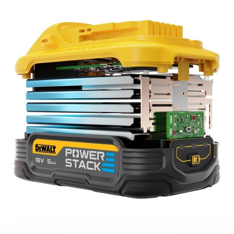 2x Akumulator 18V Powerstack 5Ah DeWALT DCBP518H2