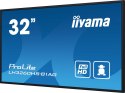 Iiyama LH3260HS-B1AG signage display Cyfrowa tablica A 80 cm (31.5") LED Wi-Fi 500 cd/m2 Full HD Czarny Procesor wbudowany Andro