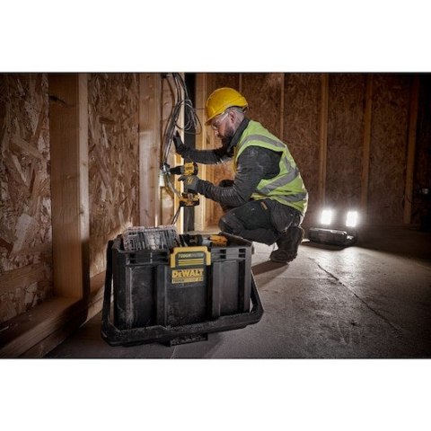 DeWALT DWST08061-1 pudełko na narzędzia Przybornik Metal, Plastik Czarny, Stal nierdzewna, Żółty