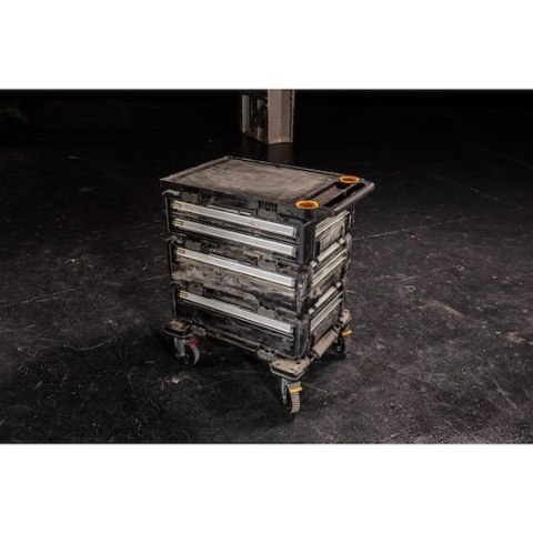 DeWALT DWST60510-1 pudełko na narzędzia Przybornik Metal, Plastik Czarny, Stal nierdzewna, Żółty