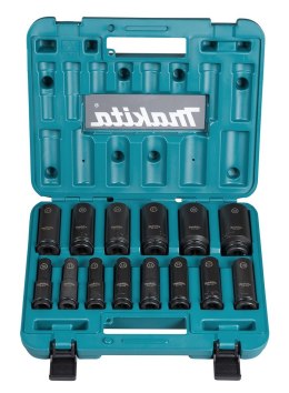 Makita E-16586 Gniazdo udarowe Wpływ socket set Czarny, Zielony