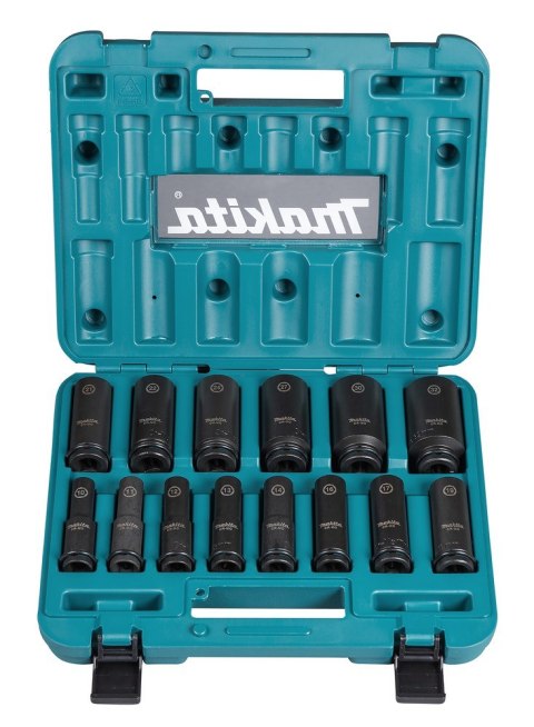 Makita E-16586 Gniazdo udarowe Wpływ socket set Czarny, Zielony
