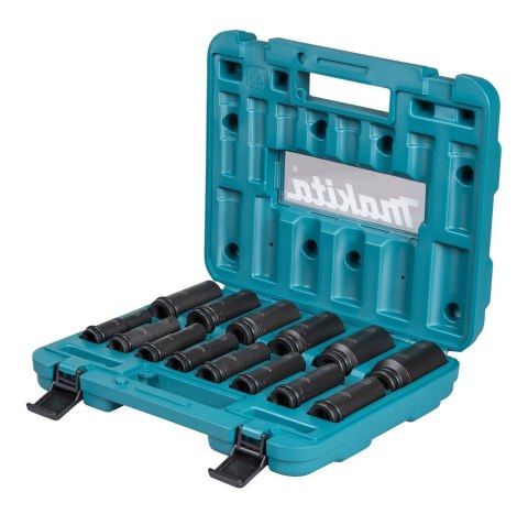 Makita E-16586 Gniazdo udarowe Wpływ socket set Czarny, Zielony