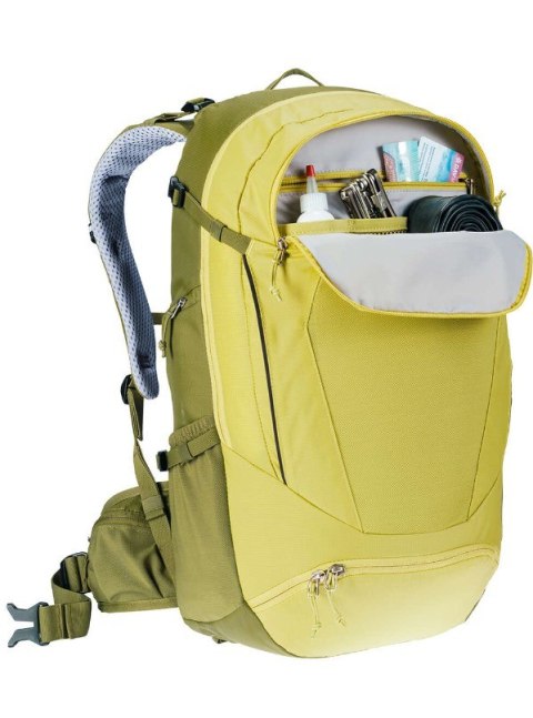 Plecak rowerowy - Deuter Trans Alpine 30 Sprout- cactus