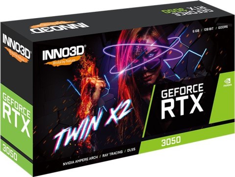 Inno3D GeForce RTX 3050 Twin X2 NVIDIA 6 GB GDDR6