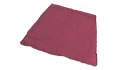 Outwell Champ Śpiwór dziecięcy Deep Red 150 x 70 cm 2 drożny otwarty, kształt litery L