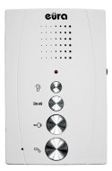 DOMOFON 'EURA' ADP-51A3 'DIFESA' - 1-rodzinny, 2 unifony, interkom, (biały)