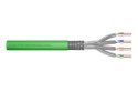 Kabel instalacyjny DIGITUS kat.8.2, S/FTP, Dca, AWG 22/1, LSOH, 100m, zielony