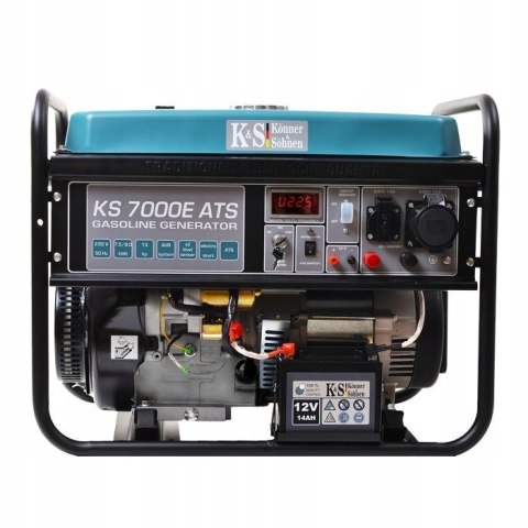 Generator benzynowy KS 7000E ATS 5,0kW, 230V, rozruch elektryczny