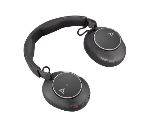 Słuchawki BT nauszne Poly Voyager Surround 80 UC Microsoft Teams Certified USB-C Headset + USB-C/A Adapter 8G7U0AA