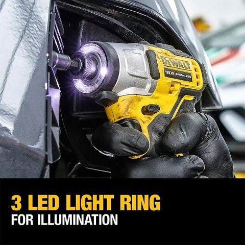 DeWALT DCF801D2-QW wkrętak zasilany/zakrętark udarowy