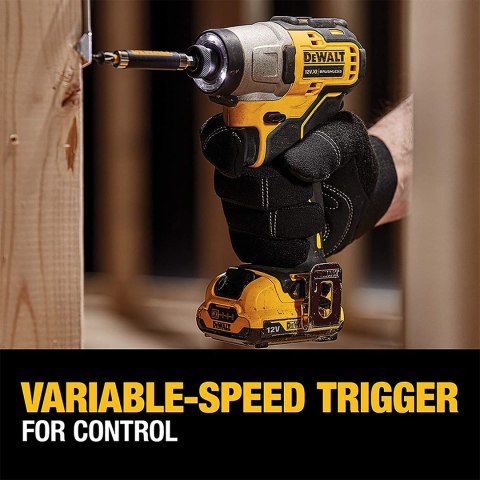 DeWALT DCF801D2-QW wkrętak zasilany/zakrętark udarowy