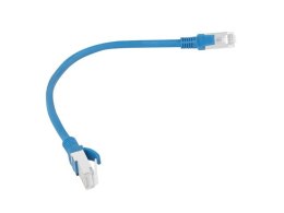 PATCHCORD KAT.6 UTP 0.25M NIEBIESKI FLUKE PASSED LANBERG 10-PACK