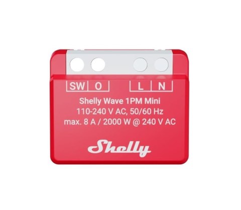 Shelly Wave 1PM Mini LR Element wykonawczy Z-Wave