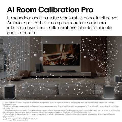 Soundbar LG S95TR 9.1.5 kan. 810W Bluetooth 5.1 Dolby Atmos Czarny