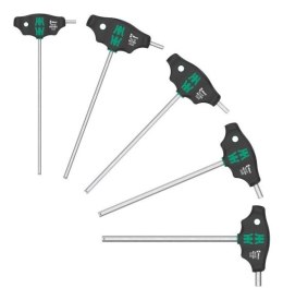 Zestaw wkrętaków profil HEX PLUS W 454/5 HF SHK SET 1, 5cz.