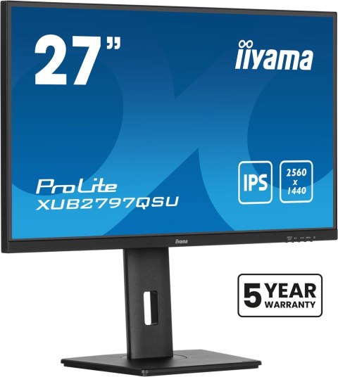 Monitor 27" iiyama ProLite XUB2797QSU-B2 - Płaski ekran - 68,6 cm