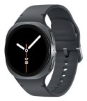 Samsung Galaxy Watch 8 3,3 cm (1.3") AMOLED 40 mm Cyfrowy 438 x 438 px Ekran dotykowy Grafitowy Wi-Fi GPS