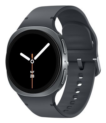 Samsung Galaxy Watch 8 3,3 cm (1.3") AMOLED 40 mm Cyfrowy 438 x 438 px Ekran dotykowy Grafitowy Wi-Fi GPS