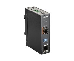 Przemysłowy konwerter mediów SFP/SFP - 1G Ethernet