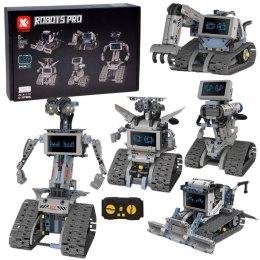 Zdalnie sterowane klocki 5w1 - zbuduj ROBOTY i pozwól im ożyć! RC0742