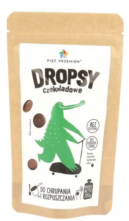 PIĘĆ PRZEMIAN Dropsy czekoladowe bez dodatku cukru bezglutenowe 200g