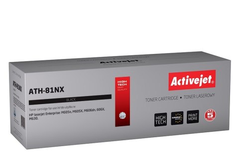 Activejet ATH-81NX Toner (zamiennik HP 81X CF281X; Supreme; 25000 stron; czarny)