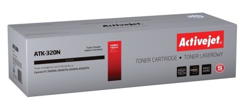 Activejet ATK-320N Toner (zamiennik Kyocera TK-320; Supreme; 15000 stron; czarny)