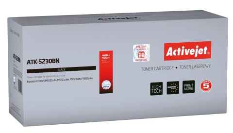 Activejet ATK-5230BN Toner (zamiennik Kyocera TK-5230K; Supreme; 2600 stron; czarny)